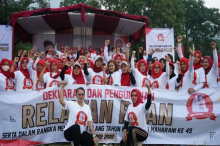 Perkumpulan ibu-ibu Pemalang deklarasi dukung Puan Maharani untuk maju capres di Pilpres 2024 /sindonews.com