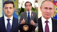 Ketika Jokowi, Zelensky dan Putin Sama-sama Punya Cerita. Sumber: Kompas.com