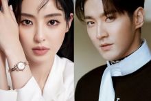 Lee Da Hee (Kanan) Choi Siwon Super Junior (Okezone)