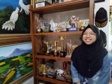 Potret Arista Widya Peraih 7000 Piala Berusia 15 Tahun (Twitter)