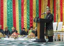 Bupati HM Wardan dalam sambutannya