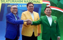 Pengamat politik sarankan KIB untuk mengantisipasi dampak gejolak dari internal PPP usai pergantian Ketua Umum /sindonews.com 