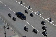 Penampakan Limosin Vladimir Putin (Photo: Bisnis.com)