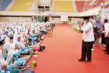 Bupati Alfedri hadir di acara Himpaudi Siak