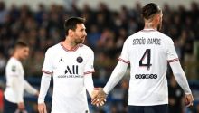 Lionel Messi dan Sergio Ramos (Dok: CNN Indoneisa)