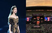 Potret IU dengan Busana Bak Sang Ratu (Photo: Twitter)