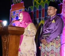 Bupati Kasmarni didampingi Wabup Bagus Santoso