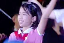 Anak Kim Jong-un yang di idetifikasi sebagai Kim Ju-ae. Sumber: Sindonews.com