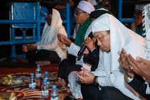 Wabup Siak Husni Merza dalam acara Ghatib Beghanyut