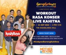  Geng Gobyos Selanggera Event Work Out Rasa Konser Untuk Menciptakan Suasana Olahraga yang Berbeda