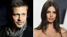 Brad Pitt dan Emily Ratajkowski dikabarkan sedang berkencan /Twitter