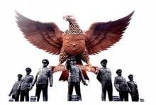 Potret Tugu Juang 7 Jendral yang Menjadi Korban dari Kebusukan PKI pada tahun 1965 (Foto: Medcom.id)