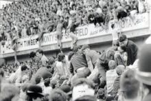 Kerusuhan Olimpiade Peru-Argentina. Sumber: Internet