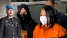 Potret Putri Candrawathi yang Dengan Sah di Tahan oleh Pihak Kepolisian (Foto: KompasTv)