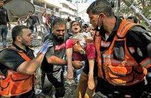 Potret Anak Palestina yang Menjadi Korban Dari Kekejaman Israel (Dok. JawaPos)