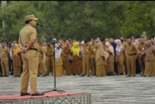 Wabup Siak Husni Merza dalam arahannya