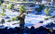 Presiden RI Joko Widodo menggambarkan rincin IKN Nusantara