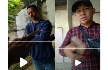 Tangkapan gambar beberapa debt collector Kredivo yang melakukan kekerasan pada nasabah. Sumber: Facebook