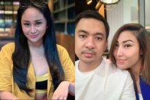 Ilustrasi, Potret Denise Seleb TikTok yang Menyebarkan Opini Soal ISu Selingkhannya yang Berinisial RD (Kiri), Potret Ayu Dewi dan Suami Regi Datau. (Foto: Twitter)