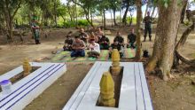 Danrem 031/ WB saat ziarah ke makam Habib Abdurochman