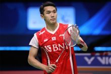 Jonatan Cristie Tunggal Putra Indonesia. (Foto: SindoNews)