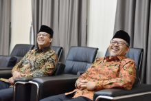 Wakil Ketua Majelis Syuro Partai Keadilan Sejahtera (PKS) Ahmad Heryawan dan Anies Baswedan. Sumber: Twitter