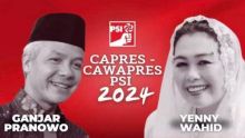 PSI dukung Ganjar Pranowo-Yenny Wahid. Sumber: Kumparan.com