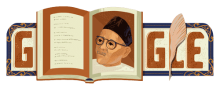 Potret Doodle Google Raja Haji Ahmad 5 November. (Google)
