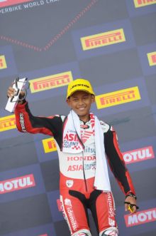 Veda Raih Podium Tertinggi IATC Mandalika