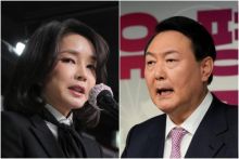 Presiden Korea Selatan (Korsel) Yoon Suk-yeol dan Ibu Negara Kim Heon Hee. (Laitimes.com/Foto)