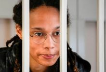 Pengadilan Rusia bulan lalu menguatkan hukuman penjara sembilan tahun Griner [File: Alexander Zemlianichenko / Pool via AP Photo]