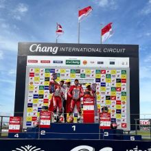 Pebalap Astra Honda Dominasi Podium ARRC Thailand
