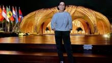  Sri Mulyani Apresiasi Keindangan Bamboo Dome Sebagai Menyambut Tamu KTT G20