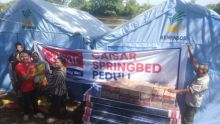 Pabrik Caisar Spirng Bed Pekanbaru Bantu Warga Korban Kebakaran
