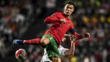 Potret Cristiano Ronaldo Saat Laga Piala Dunia Portugal vs Ghana. (Bola.net/Foto)