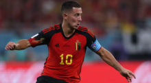 Pemain Belgia, Eden Hazard yang mengungkapkan harusnya Jerman fokus kepada sepak bola selama Piala Dunia 2022 /net