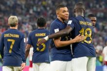 Kylian Mbappe dkk Kontra Lawan Denmark di Piala Dunia 2022. (Bola.net)