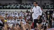 Presiden RI Joko Widodo menghadiri acara relawan di GBK. Sumber: Detik.com