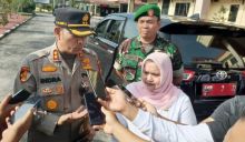 Saat diwawancarai wartawan