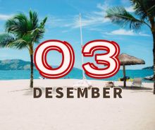 Berikut beberapa fakta dan peristiwa tercatat sejarah yang terjadi pada tanggal 3 Desember /diedit.com