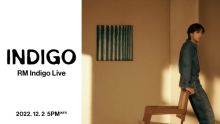 Potret Poster Peluncuran Album Solo Perdananya RM BTS dengan Tajuk 'Indigo'. (Soompi)