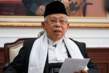 Wakil Presiden Ma'ruf Amin. Sumber: Kompas.com