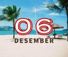 Berikut beberapa fakta dan peristiwa tercatat sejarah yang terjadi pada tanggal 6 Desember /diedit.com