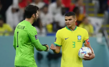 Thiago Silva, lewati rekor Roger Milla jadi pemain assist tertua di Piala Dunia /Reuters