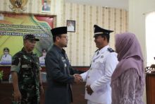 Pelantikan Kades Desa Makeruh