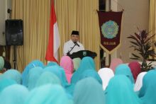 Hadiri Pelantikan 12 TP-PKK kecamatan, Wabup Husni Minta Program PKK Bisa Menyesuaikan Dengan Program Pemda