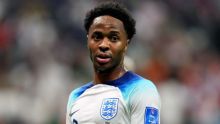 Raheem Sterling Pemain Timnas Inggris yang Tak Ikut perempat Final Piala Dunia 2022 usai Rumahnya Dimasukkan Penyusup. (SkyNews.com/Foto)