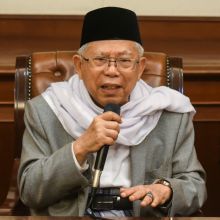 Wapres, Ma'ruf Amin mengingatkan MUI untuk tidak ikut-ikut meramaikan soal capres Pemilu 2024 /medcom.id