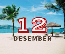 Berikut beberapa fakta dan peristiwa tercatat sejarah yang terjadi pada tanggal 12 Desember /diedit.com