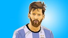 Ilustrasi Lionel Messi Pemain Timnas Argentina. (Pixabay/Abdullah Munzer/Foto)